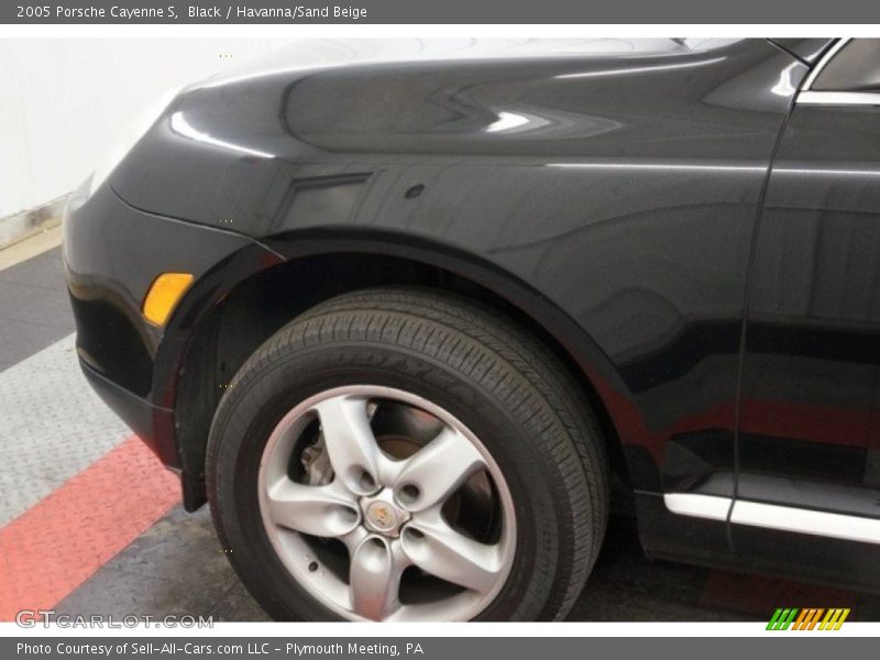 Black / Havanna/Sand Beige 2005 Porsche Cayenne S