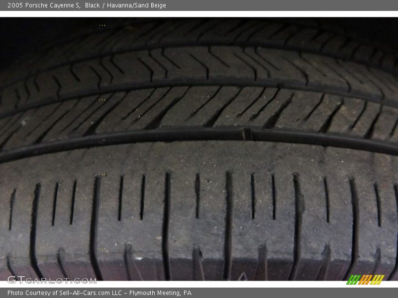 Black / Havanna/Sand Beige 2005 Porsche Cayenne S