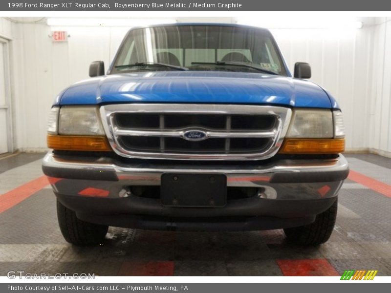 Boysenberry Blue Metallic / Medium Graphite 1998 Ford Ranger XLT Regular Cab