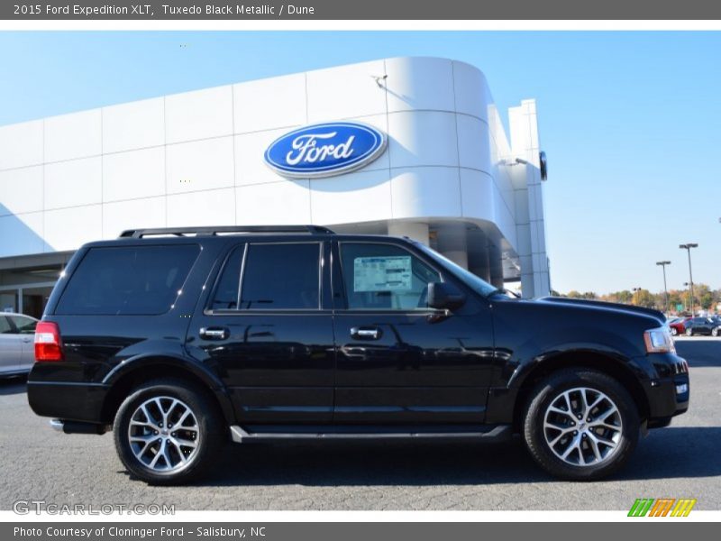 Tuxedo Black Metallic / Dune 2015 Ford Expedition XLT