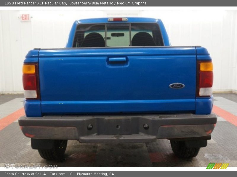 Boysenberry Blue Metallic / Medium Graphite 1998 Ford Ranger XLT Regular Cab