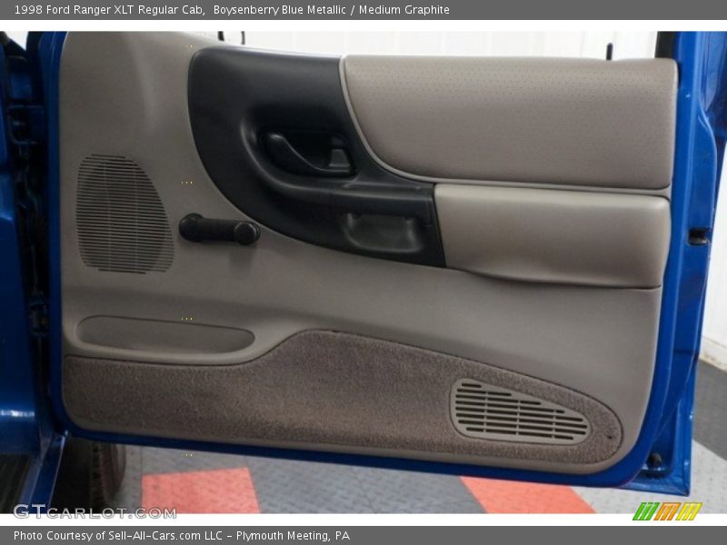 Boysenberry Blue Metallic / Medium Graphite 1998 Ford Ranger XLT Regular Cab