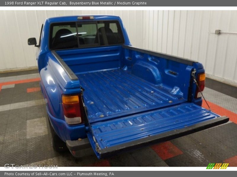 Boysenberry Blue Metallic / Medium Graphite 1998 Ford Ranger XLT Regular Cab