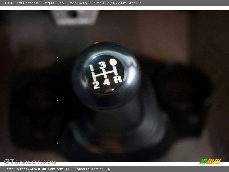 Boysenberry Blue Metallic / Medium Graphite 1998 Ford Ranger XLT Regular Cab