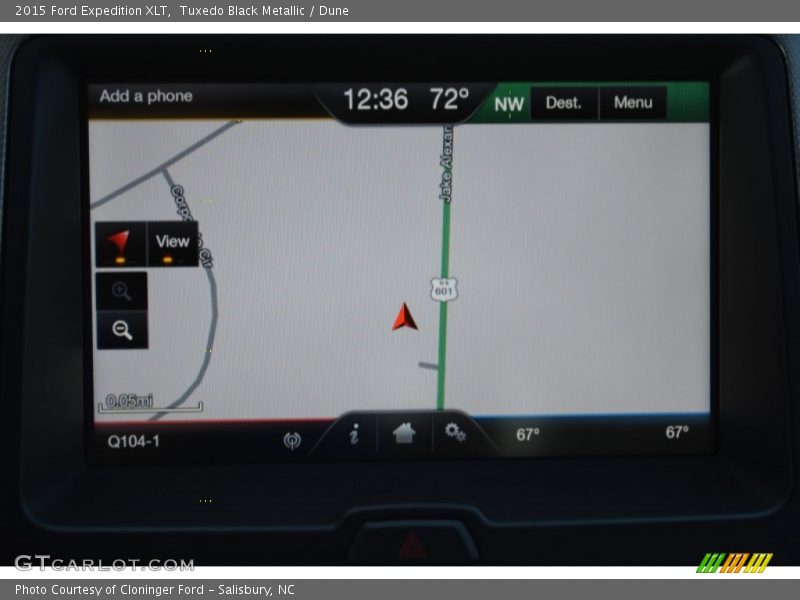Tuxedo Black Metallic / Dune 2015 Ford Expedition XLT