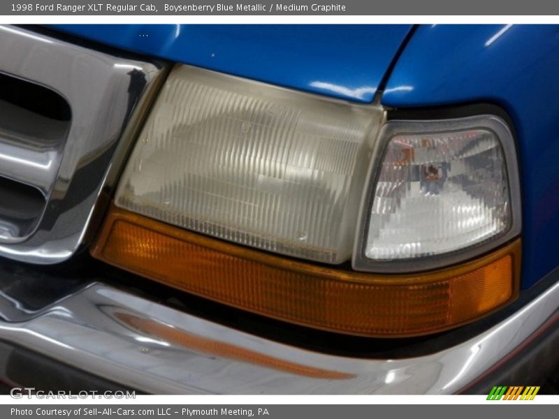 Boysenberry Blue Metallic / Medium Graphite 1998 Ford Ranger XLT Regular Cab