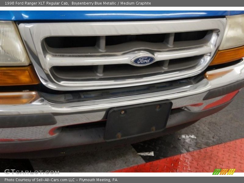 Boysenberry Blue Metallic / Medium Graphite 1998 Ford Ranger XLT Regular Cab
