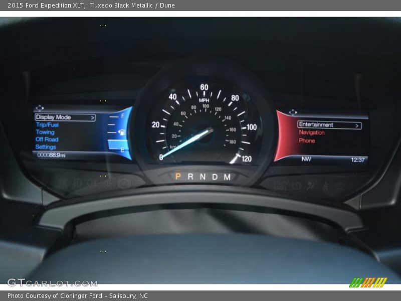 Tuxedo Black Metallic / Dune 2015 Ford Expedition XLT