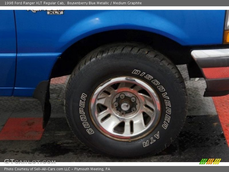 Boysenberry Blue Metallic / Medium Graphite 1998 Ford Ranger XLT Regular Cab