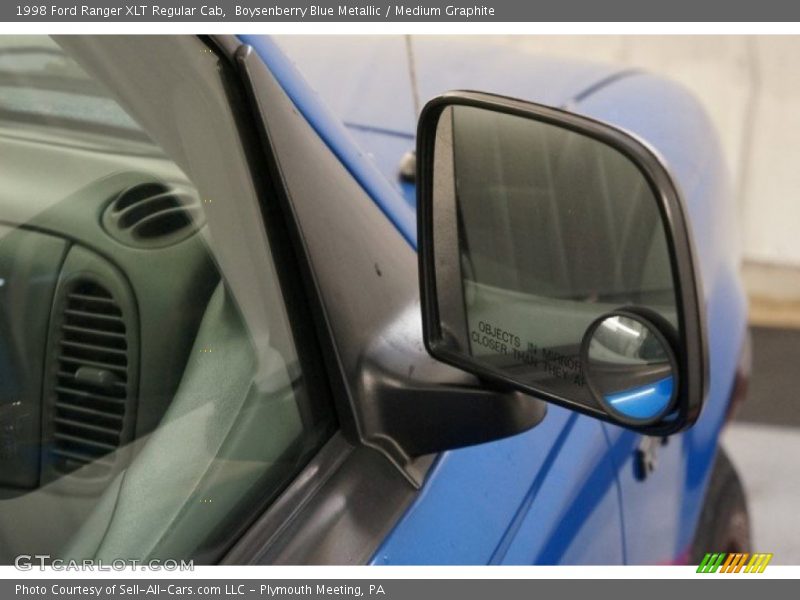 Boysenberry Blue Metallic / Medium Graphite 1998 Ford Ranger XLT Regular Cab