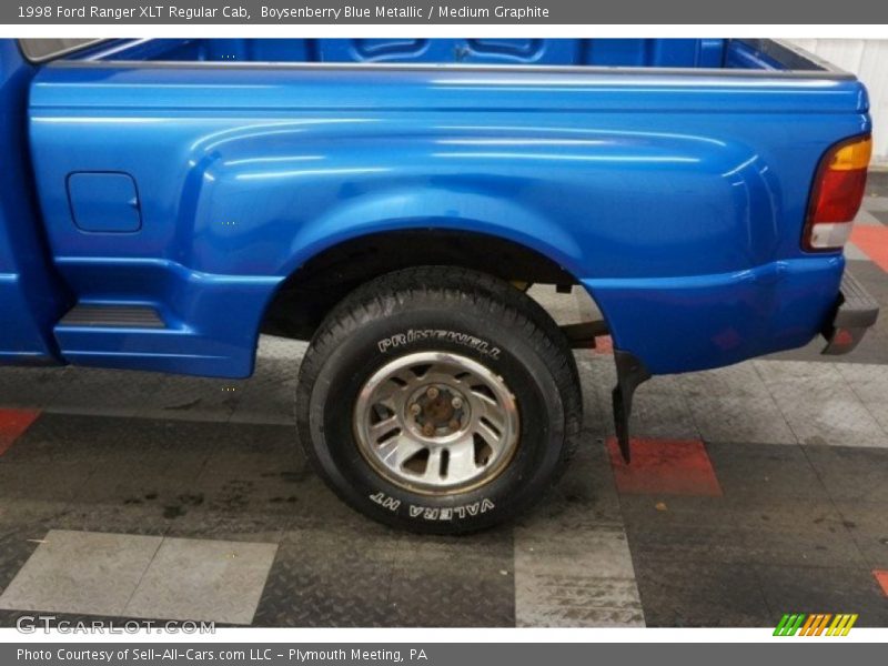 Boysenberry Blue Metallic / Medium Graphite 1998 Ford Ranger XLT Regular Cab