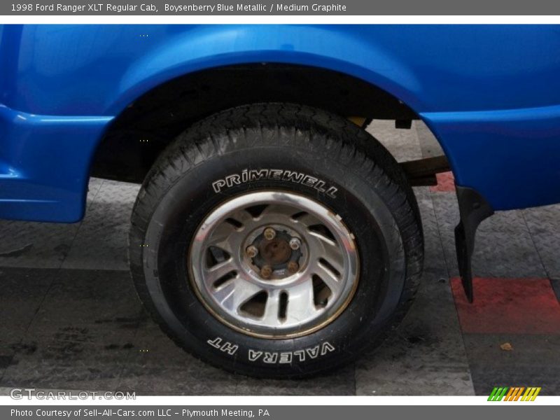 Boysenberry Blue Metallic / Medium Graphite 1998 Ford Ranger XLT Regular Cab