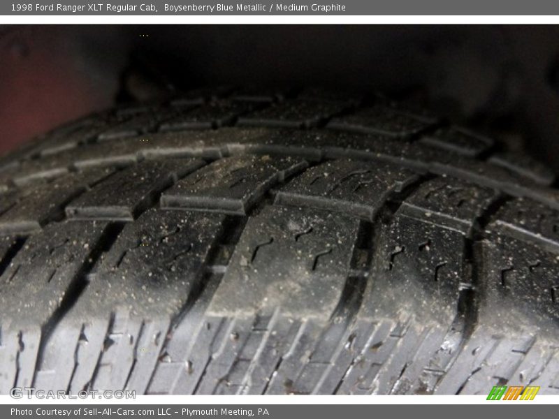 Boysenberry Blue Metallic / Medium Graphite 1998 Ford Ranger XLT Regular Cab