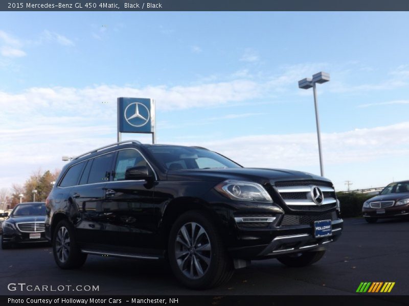 Black / Black 2015 Mercedes-Benz GL 450 4Matic