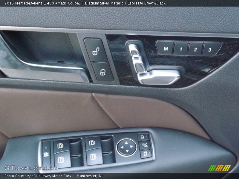 Controls of 2015 E 400 4Matic Coupe