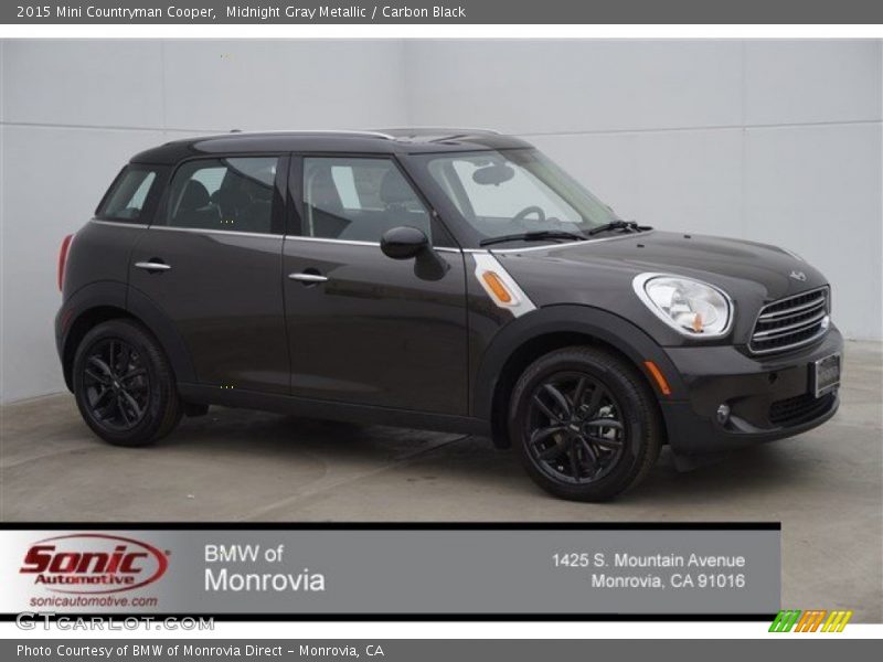 Midnight Gray Metallic / Carbon Black 2015 Mini Countryman Cooper