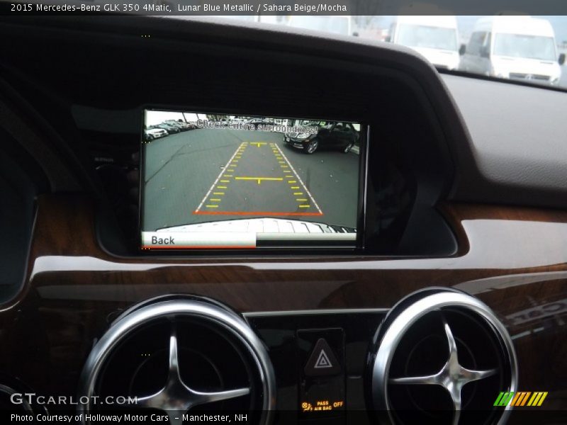 Lunar Blue Metallic / Sahara Beige/Mocha 2015 Mercedes-Benz GLK 350 4Matic