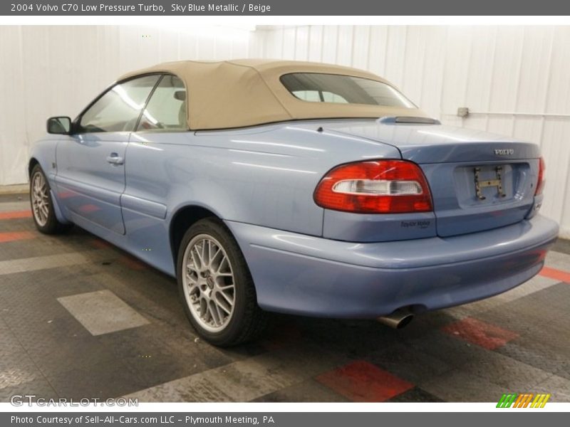Sky Blue Metallic / Beige 2004 Volvo C70 Low Pressure Turbo