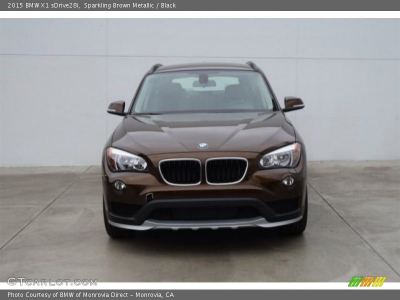 Sparkling Brown Metallic / Black 2015 BMW X1 sDrive28i