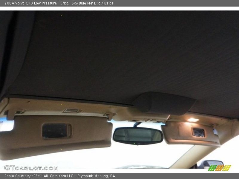 Sky Blue Metallic / Beige 2004 Volvo C70 Low Pressure Turbo