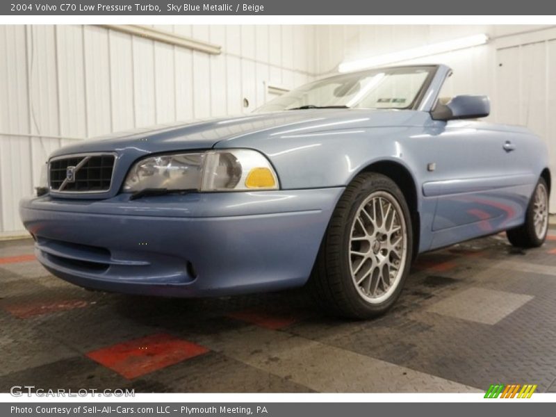 Sky Blue Metallic / Beige 2004 Volvo C70 Low Pressure Turbo