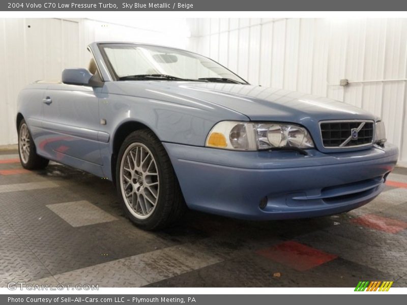 Sky Blue Metallic / Beige 2004 Volvo C70 Low Pressure Turbo
