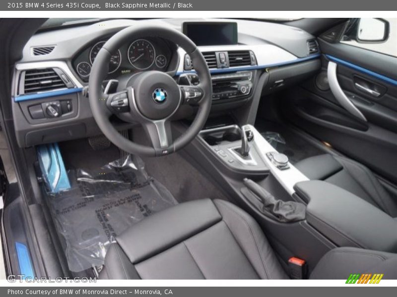 Black Interior - 2015 4 Series 435i Coupe 