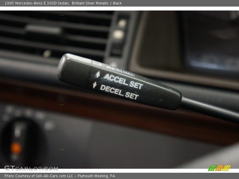 Controls of 1995 E 300D Sedan