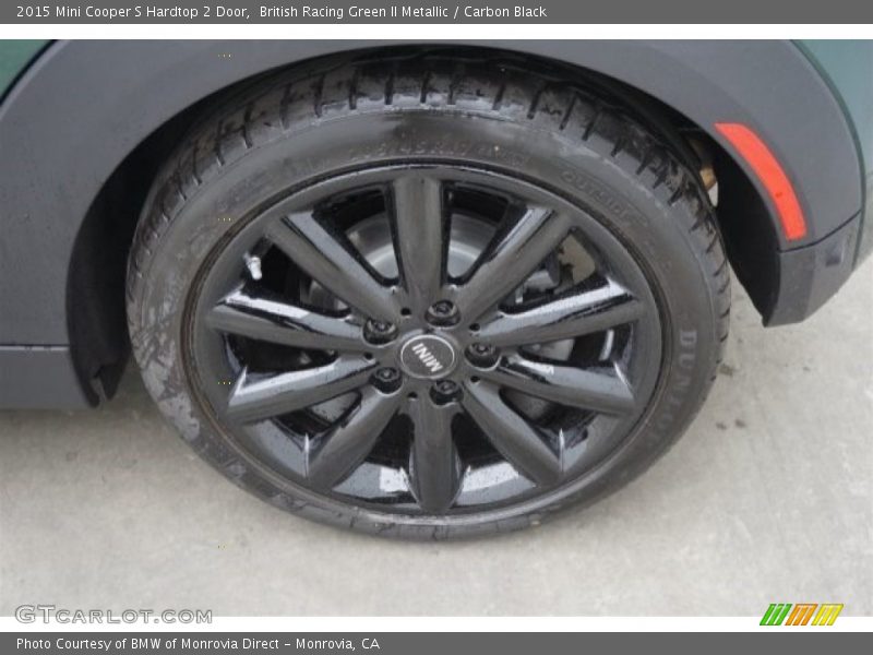 British Racing Green II Metallic / Carbon Black 2015 Mini Cooper S Hardtop 2 Door