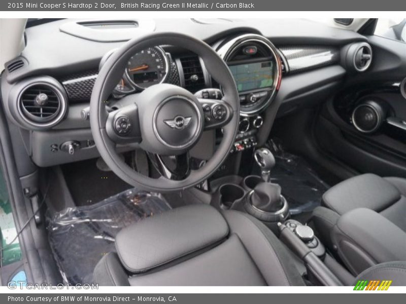 British Racing Green II Metallic / Carbon Black 2015 Mini Cooper S Hardtop 2 Door