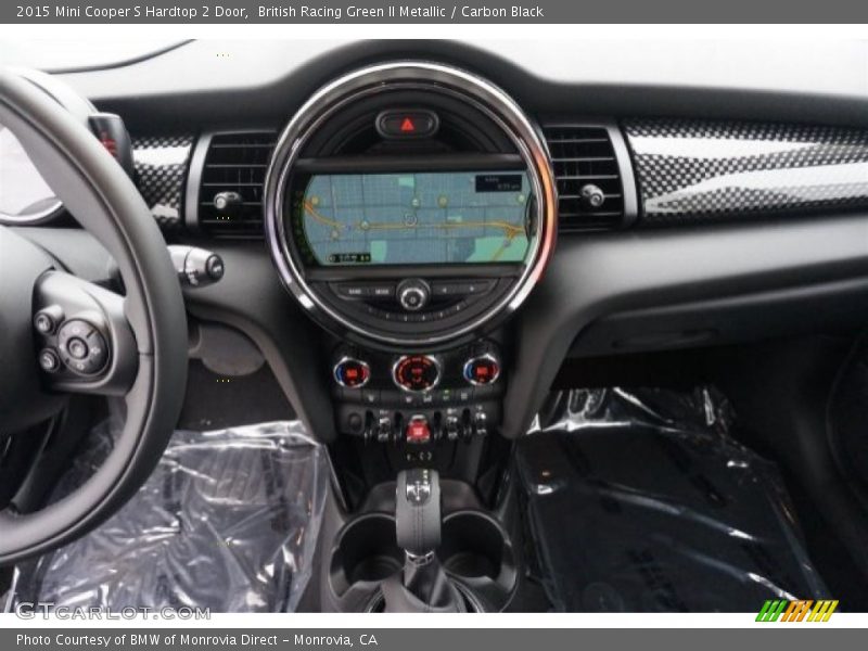 British Racing Green II Metallic / Carbon Black 2015 Mini Cooper S Hardtop 2 Door