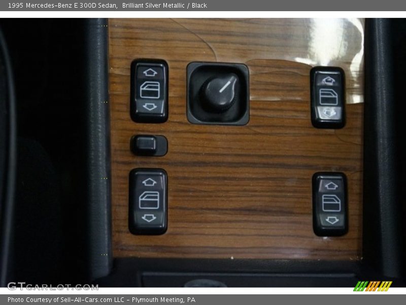 Controls of 1995 E 300D Sedan