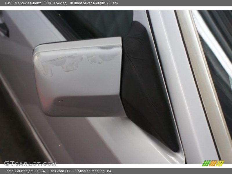 Brilliant Silver Metallic / Black 1995 Mercedes-Benz E 300D Sedan