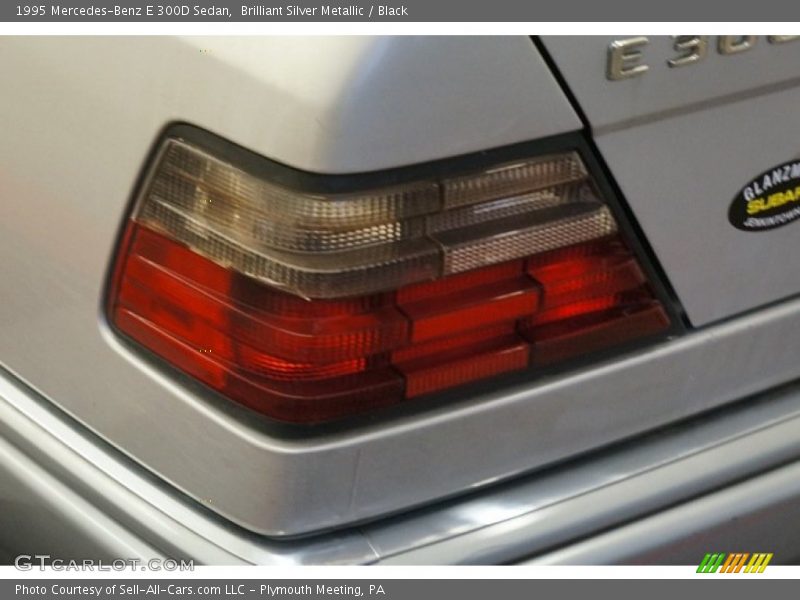 Brilliant Silver Metallic / Black 1995 Mercedes-Benz E 300D Sedan