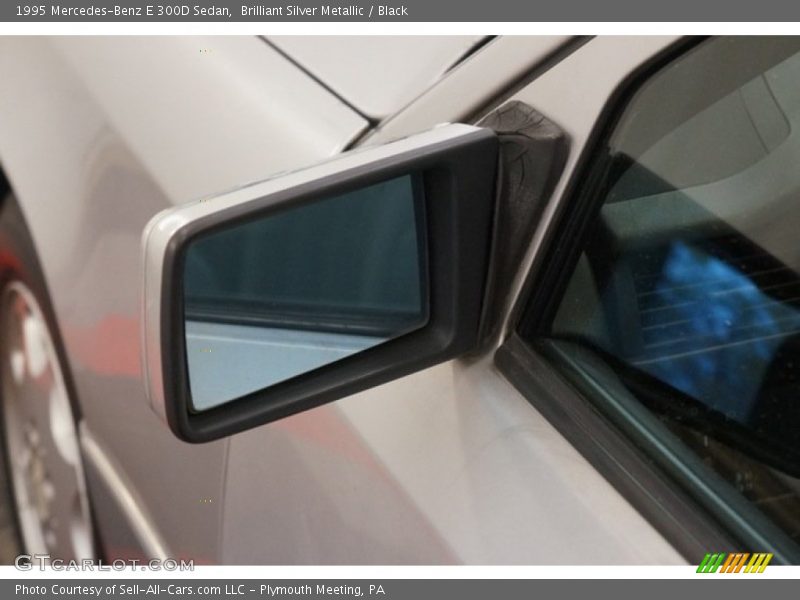 Brilliant Silver Metallic / Black 1995 Mercedes-Benz E 300D Sedan