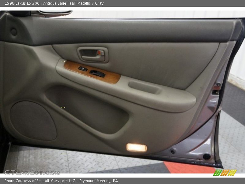 Antique Sage Pearl Metallic / Gray 1998 Lexus ES 300
