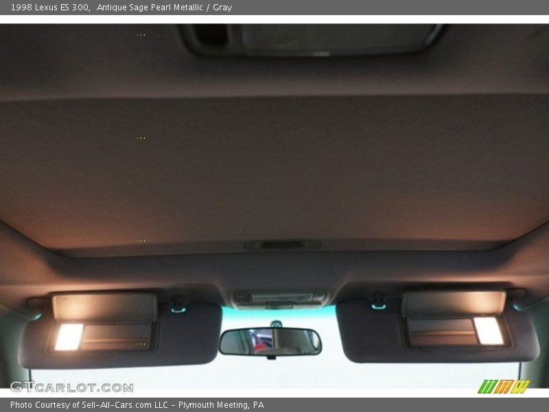 Antique Sage Pearl Metallic / Gray 1998 Lexus ES 300