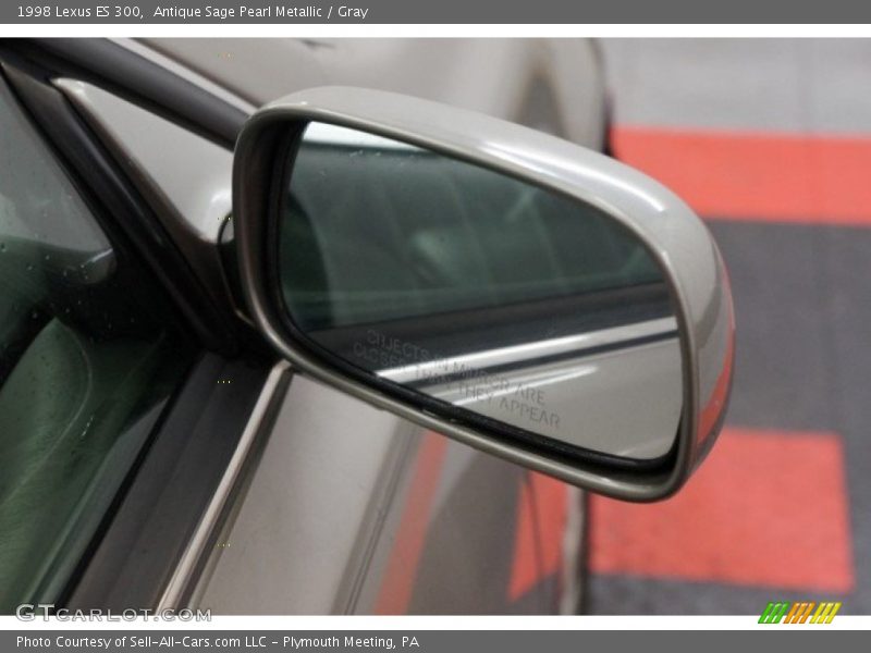 Antique Sage Pearl Metallic / Gray 1998 Lexus ES 300