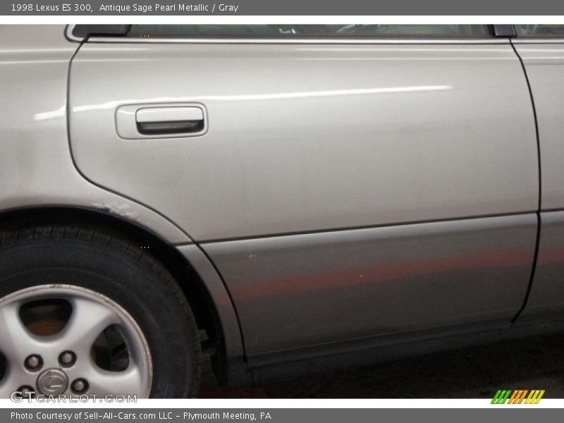 Antique Sage Pearl Metallic / Gray 1998 Lexus ES 300