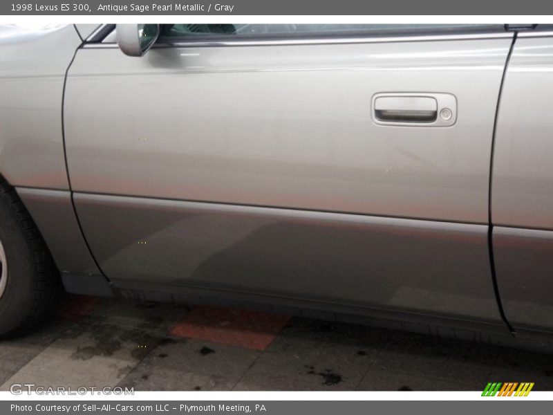 Antique Sage Pearl Metallic / Gray 1998 Lexus ES 300