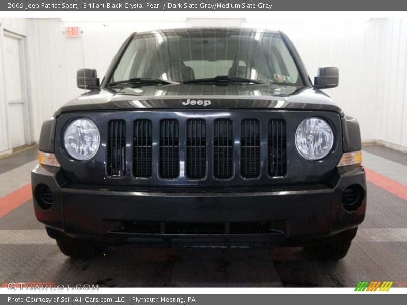Brilliant Black Crystal Pearl / Dark Slate Gray/Medium Slate Gray 2009 Jeep Patriot Sport