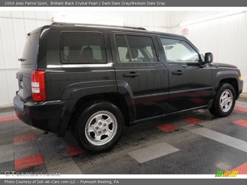 Brilliant Black Crystal Pearl / Dark Slate Gray/Medium Slate Gray 2009 Jeep Patriot Sport