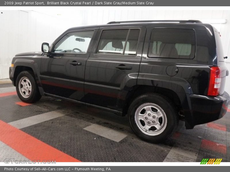 Brilliant Black Crystal Pearl / Dark Slate Gray/Medium Slate Gray 2009 Jeep Patriot Sport