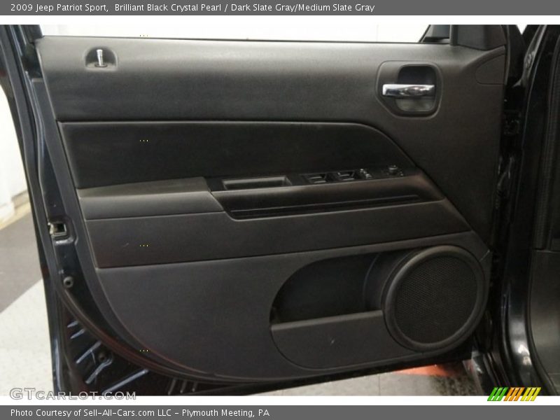 Brilliant Black Crystal Pearl / Dark Slate Gray/Medium Slate Gray 2009 Jeep Patriot Sport