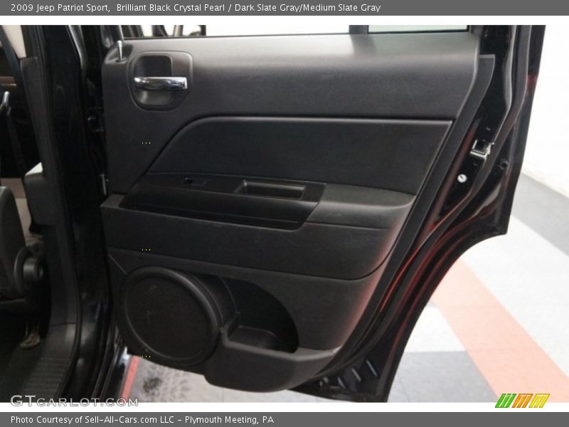 Brilliant Black Crystal Pearl / Dark Slate Gray/Medium Slate Gray 2009 Jeep Patriot Sport