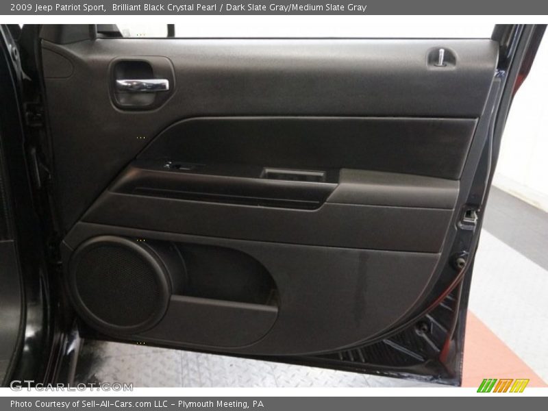Brilliant Black Crystal Pearl / Dark Slate Gray/Medium Slate Gray 2009 Jeep Patriot Sport