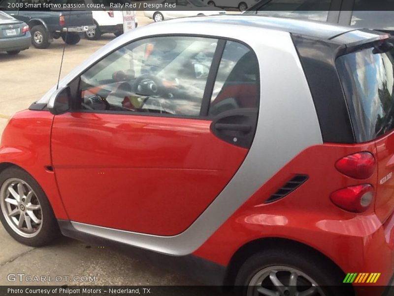 Rally Red / Design Red 2008 Smart fortwo passion coupe