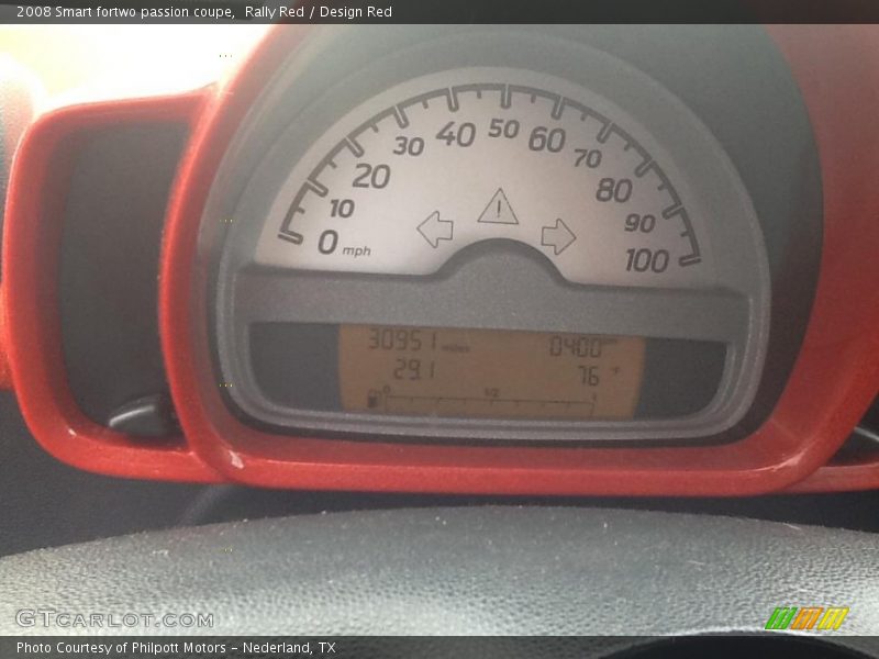  2008 fortwo passion coupe passion coupe Gauges
