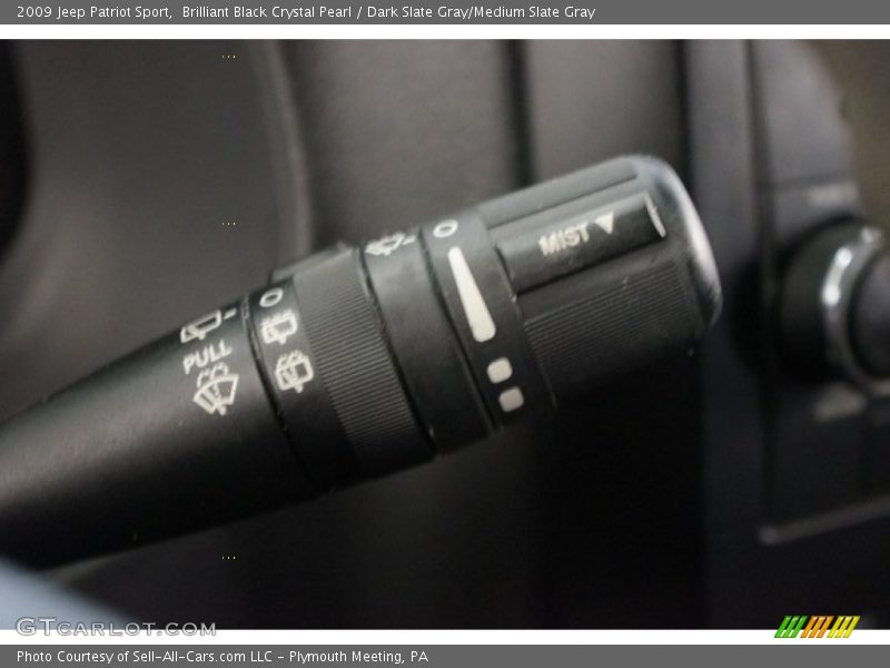 Brilliant Black Crystal Pearl / Dark Slate Gray/Medium Slate Gray 2009 Jeep Patriot Sport