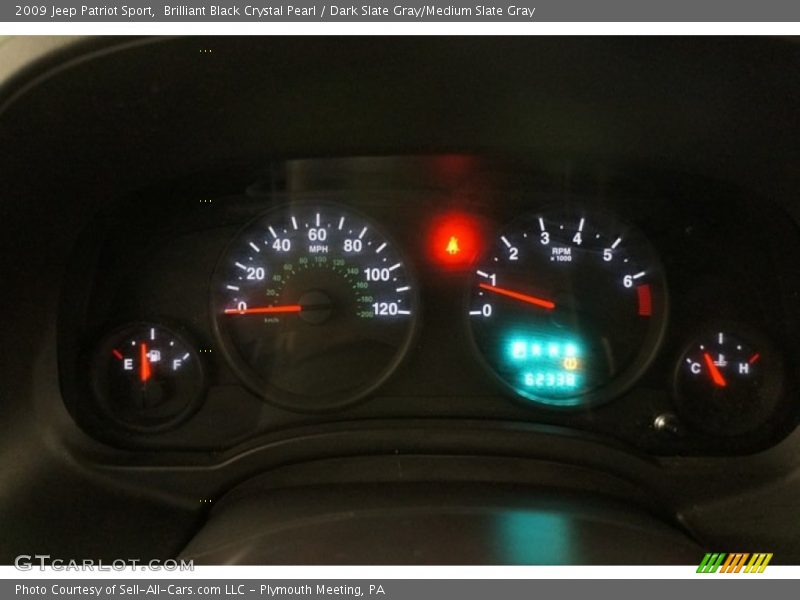 Brilliant Black Crystal Pearl / Dark Slate Gray/Medium Slate Gray 2009 Jeep Patriot Sport